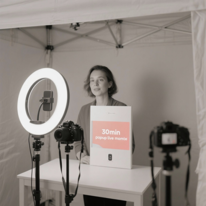 Pop‑Up Live — 30 min